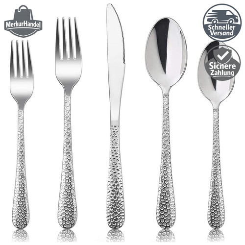 Besteckset teilig edelstahl - besteckset,