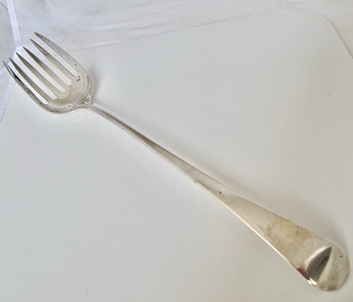 Metallgabel silber glänzend