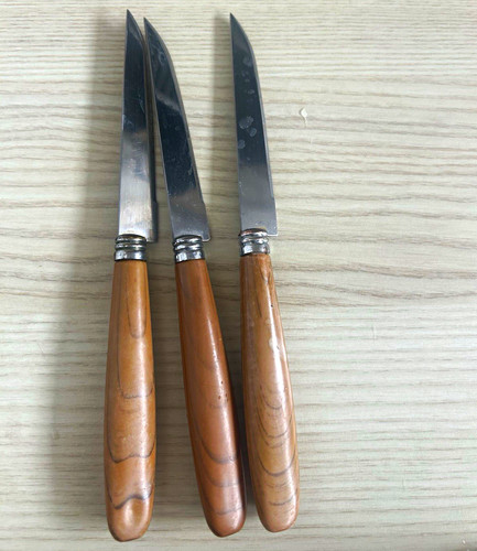 Edelstahl messer set tlg - edelstahl, 3-tlg