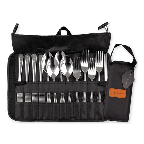 Camping besteck set personen - besteck,