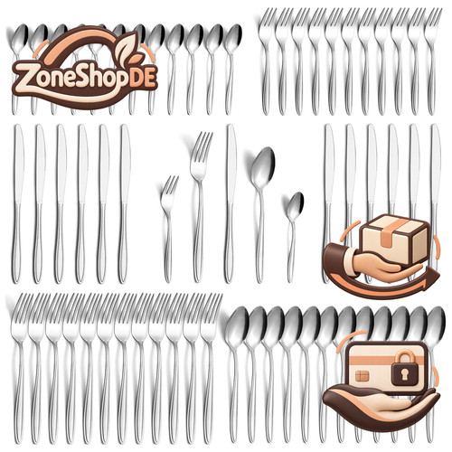 Besteck set teiliges - besteck, set,