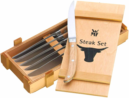 Wmf steakmesser set teilig - steakmesser-set, 6-teilig
